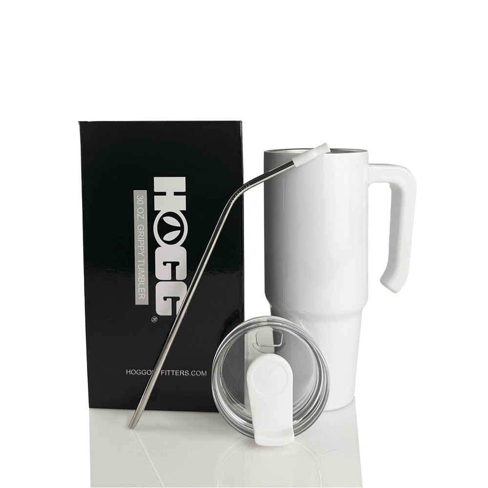 HOGG White Grippy Tumbler